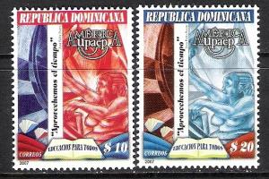 DOMINICAN REPUBLIC 1436-37 MNH P450