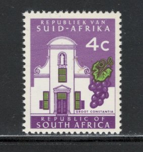 South Africa 1971 Groot Constantia 4c Scott # 332 MNH