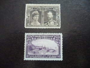 Stamps - Canada - Scott# 96, 101 - Mint Hinged Part Set of 2 Stamps