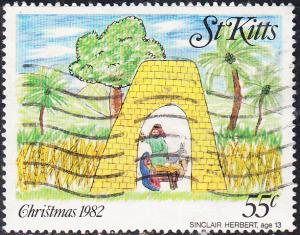 St. Kitts #103 Used