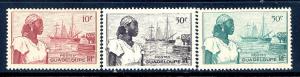 Guadeloupe 189-191 mint never hinged SCV $ 0.80 (RS)