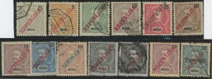 Angola #88-96/99-102/181 Used Single