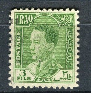 IRAQ; 1934 early King Ghazi issue fine used 3fl. value