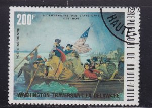 Burkina Faso C209 Washington crossing Delaware 1975