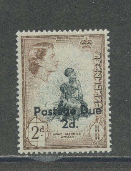 Swaziland J4a  MNH cgs