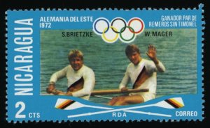 NICARAGUA Sc 1023 MNH - 1976 2c - Olympic Rowing & Sculling Winners