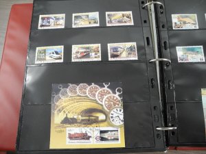 CUBA(2002-2008), Stamp Collection in stock pages(Kenmore binder)