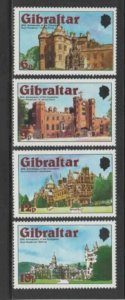 GIBRALTAR #365-368 1978 ROYAL HOUSES MINT VF NH O.G aa