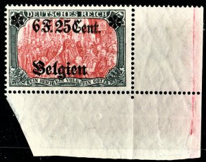 [mag927] BELGIUM 1916 German occupation Scott#N25 COB#OC25 MNH cv:€430