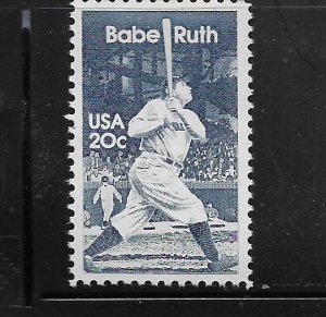 UNITED STATES, 2046, MNH, BABE RUTH