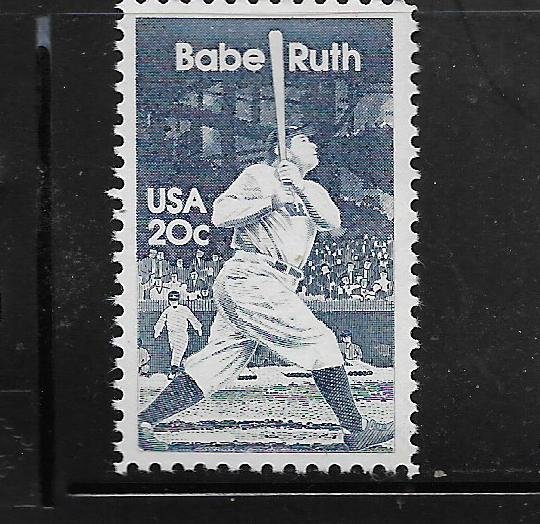 UNITED STATES, 2046, MNH, BABE RUTH