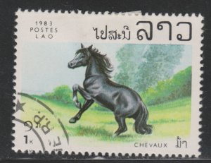 Laos 437 Horses 1983