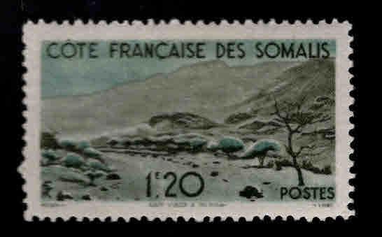 Somali Coast Scott 255 MH* stamp