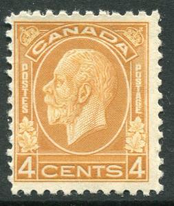 CANADA # 198 Fine Light Hinged Issue - KING GEORGE V - S5664