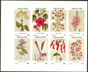 Nagaland Flowers Sheet imperf. MNH