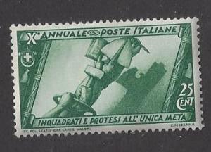 Italy Scott # 294 Mint