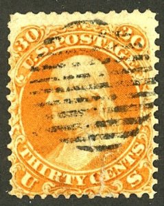 U.S. #71 USED FANCY CANCEL
