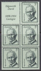 Australia Sc #446a MNH Booklet Pane