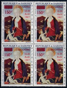 Dahomey 1967 Fine Arts by Alessio Baldovinett (1v Cpt, B/4) MNH CV$16+