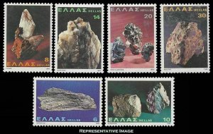 Greece Scott 1367-1373 Mint never hinged.