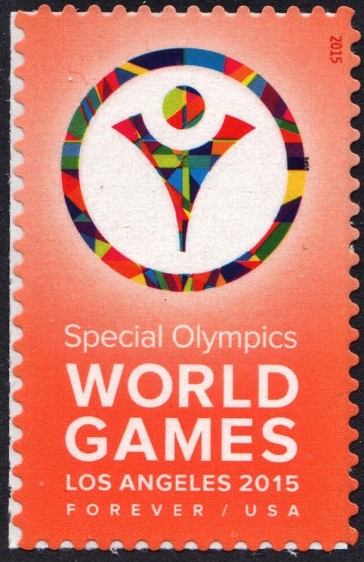 SC#4986 (49¢) Special Olympics World Games Single (2015) SA