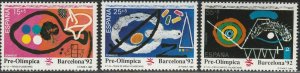 Spain, #B191-B193 Unused , From 1992