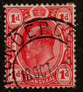 Transvaal  #269  Used   CV $1.20