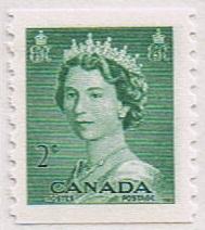 Canada Mint VF-NH #331 QEII 2c coil