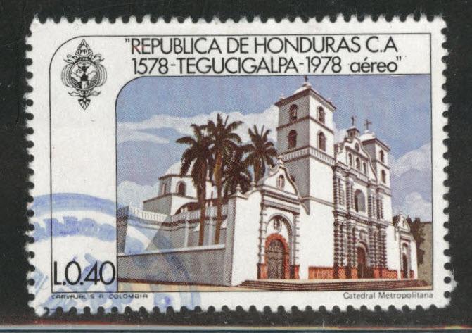 Honduras  Scott C657 Used airmail