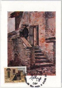 51513 - ITALY - POSTAL HISTORY - MAXIMUM CARD - 1976 ART: Silvestro Lega-