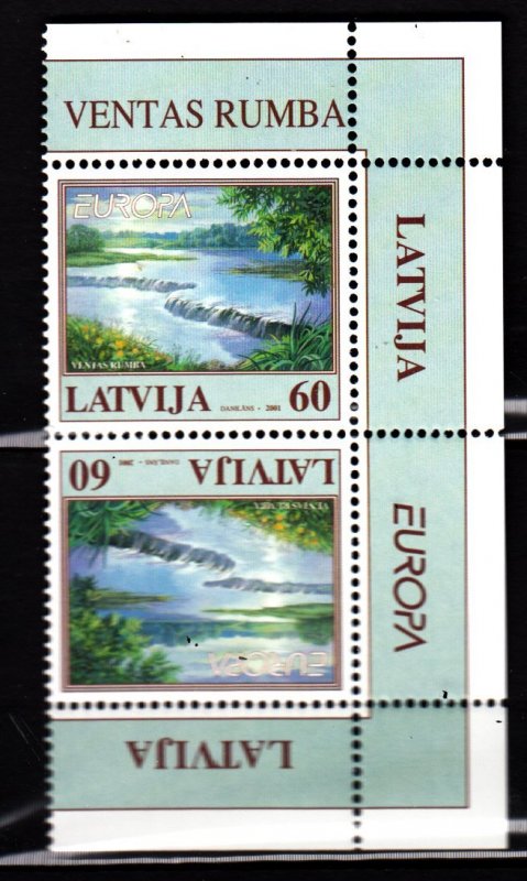 Latvia 528a mnh