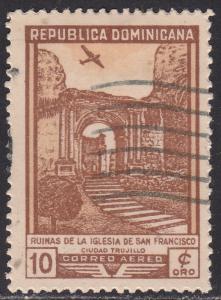 Dominican Republic C71 Church of San Francisco Ruins 1949