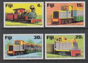 Fiji 361-364 Trains MNH VF