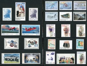 Greenland Stamps and Sheets from the Official 2016 Year Book MNH