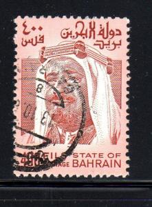 BAHRAIN #236  1976  400f   SHIEK  ISA  F-VF  USED  d
