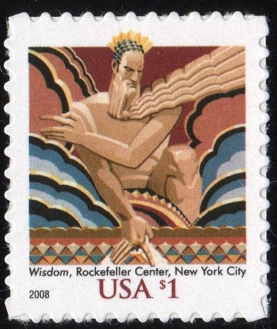 SC#3766a $1.00 Wisdom Single (2008) SA