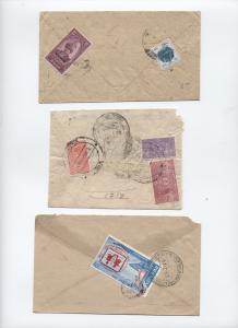 Three Nepal covers including officials [L.215]