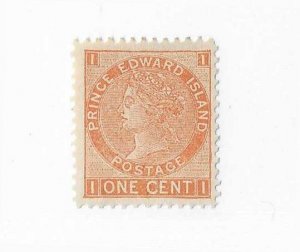 Prince Edward Island Sc #11 1c orange LH VF