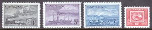 Canada - Scott #311-314 - MH - SCV $4.70