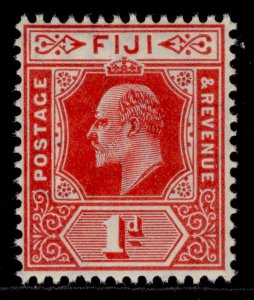 FIJI EDVII SG119, 1d red, NH MINT. Cat £23.