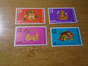 Hong Kong  #  807-10  MNH