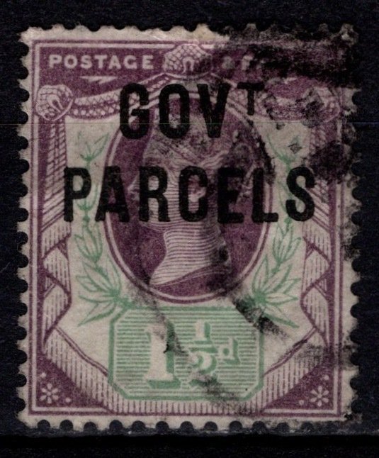 Great Britain 1887-90 Victoria Def. Optd. ‘GOVT. PARCELS’, 1½d [Used]