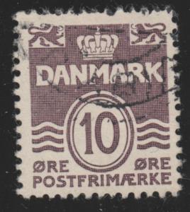 Denmark 229 Numeral Value 1937