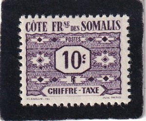 Somali Coast   #    J39    MNH