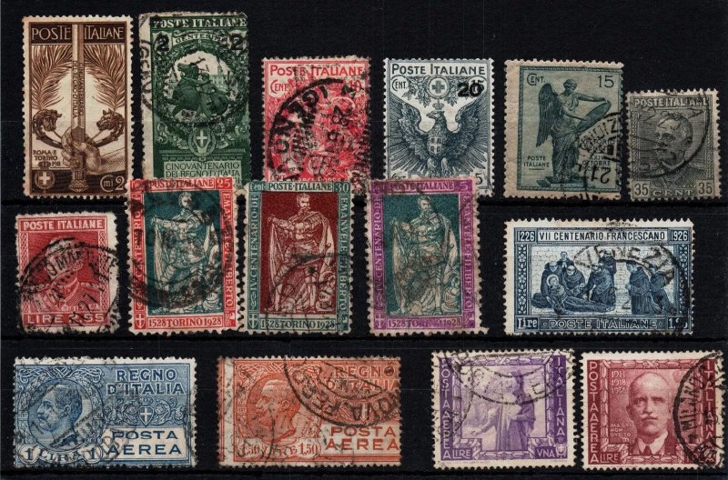 Italy Regno an interesting stamp lot catalogue value Euro 400