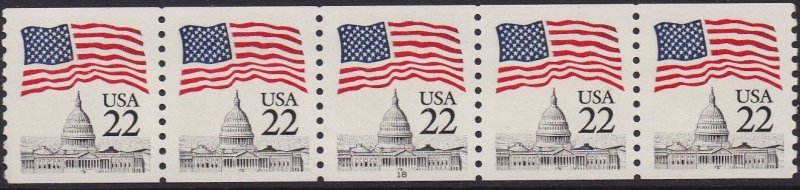 2115a Flag PNC Plate #18 MNH