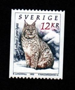 Sweden # 1936 Mint Lynx!
