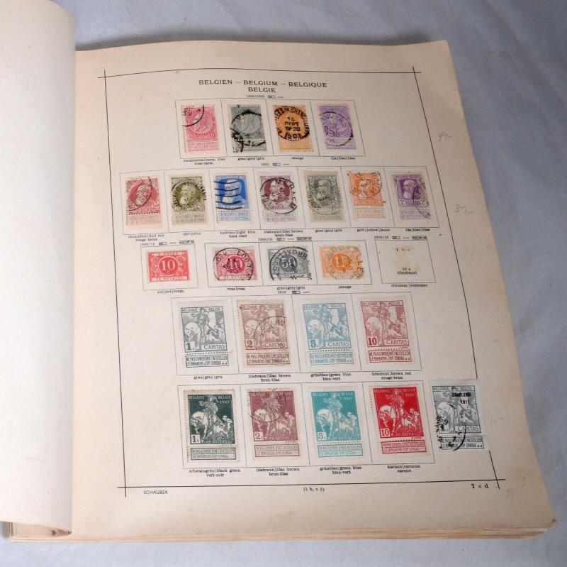 1000+ Belgium Stamps Postage Collection Semi Postal revenue 1863-1963 MLH Used