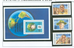 Grenada Grenadines #2058-2060 Mint (NH) Souvenir Sheet (Scouts)