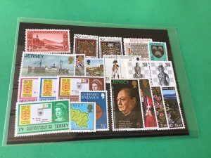 Jersey & World mint never hinged stamps Ref 54512